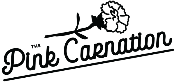The Pink Carnation Florist Logo