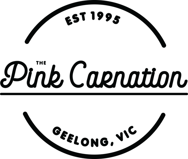 The Pink Carnation Florist Logo