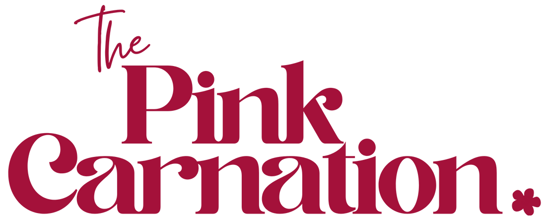 The Pink Carnation Florist Logo